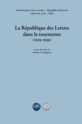 La République des Lettres dans la Tourmente, éditions Baudry & Cie